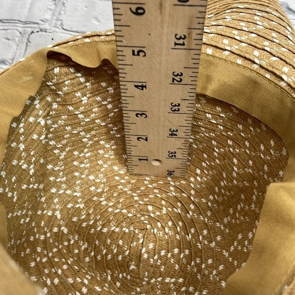 Sun Floppy Woven Straw Hat - Picture 6 of 8